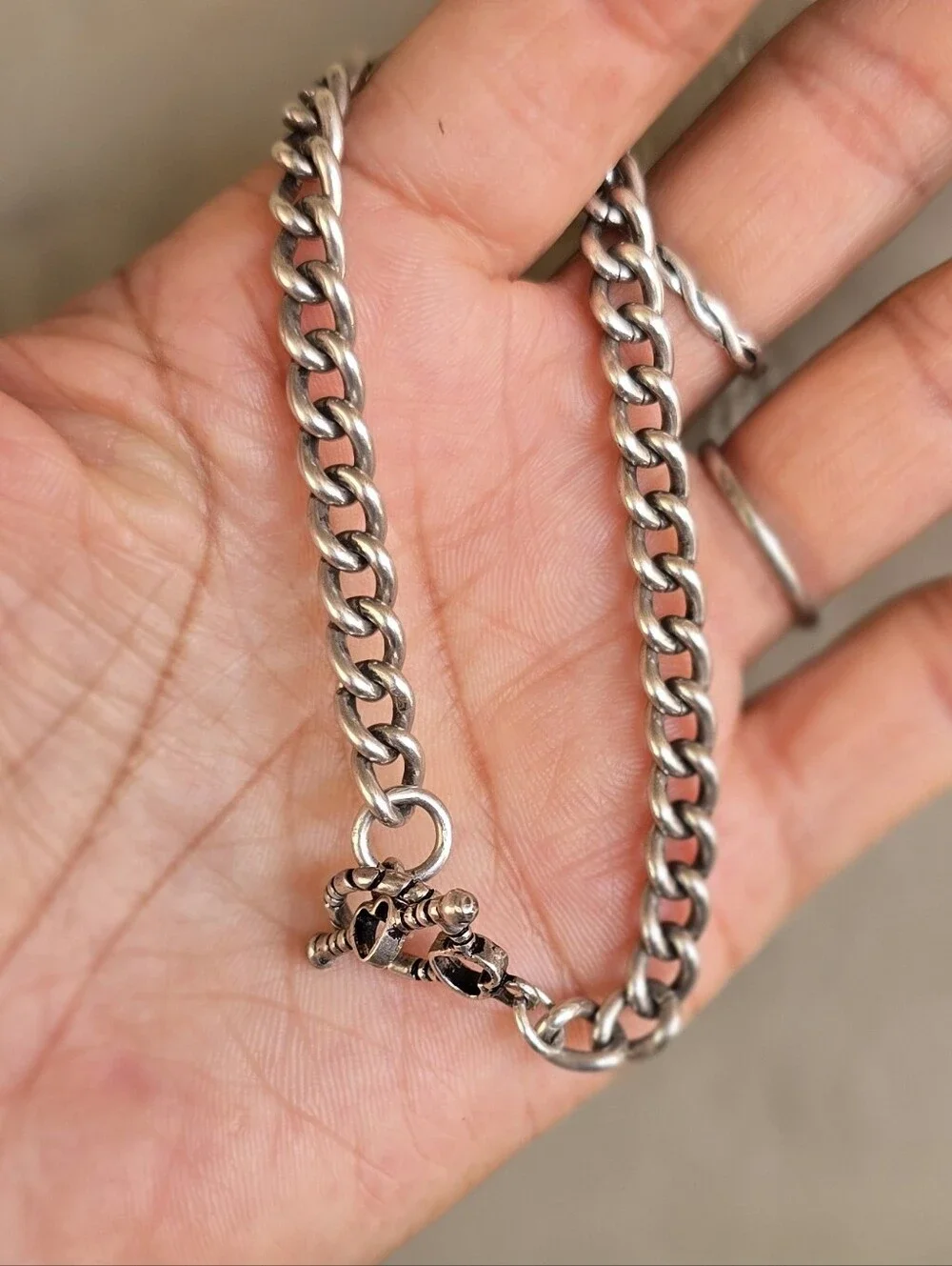 Sterling chunky solid